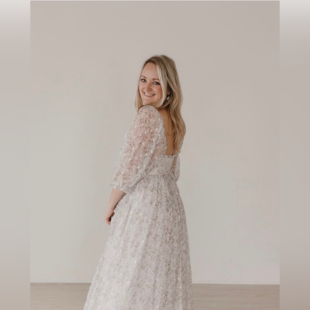 Babydoll maxi dress